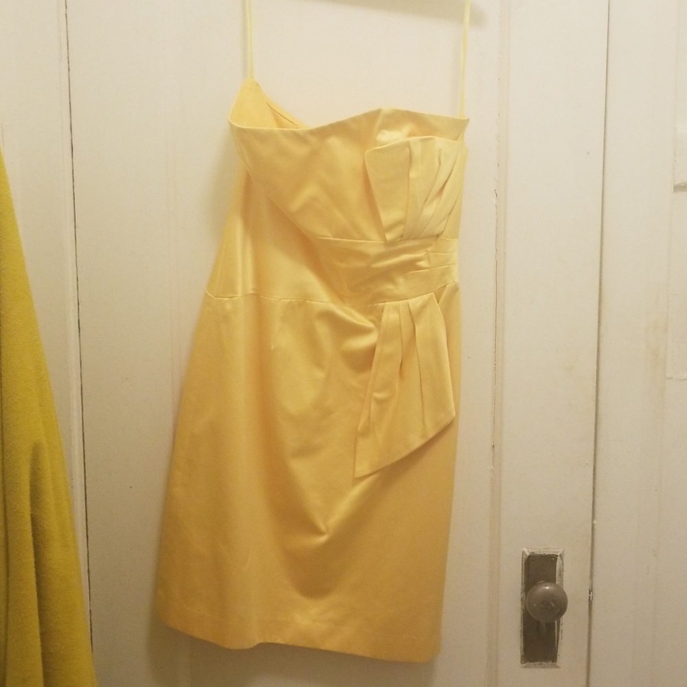 Yellow Cocktail Dress